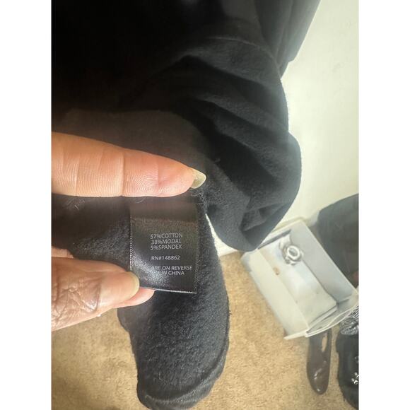 Torrid Women's Black Long Sleeve Fit & Flare Dress Soft Stretchy Casual Chic - Picture 12 of 13